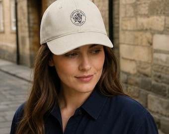 Embroidered Yorkshire Cotton Cap: Unisex Low-Profile Adjustable Hat