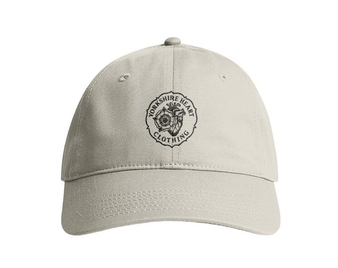 Born in the North - Low Profile, 6 Panel, Curved Peak Cap (Embroidered)
