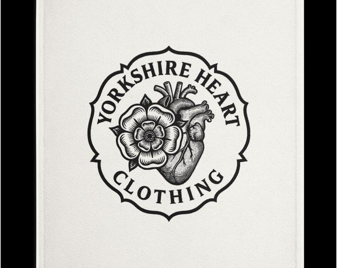 Born in the North - Tea Towel - Natural