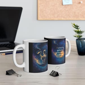 Himmlische Nacht Keramiktasse - Galaxy Themen Kaffeetasse, Weltraum Liebhaber Geschenk, Astronomie Dekor, Einzigartiges Geburtstagsgeschenk, Teetasse
