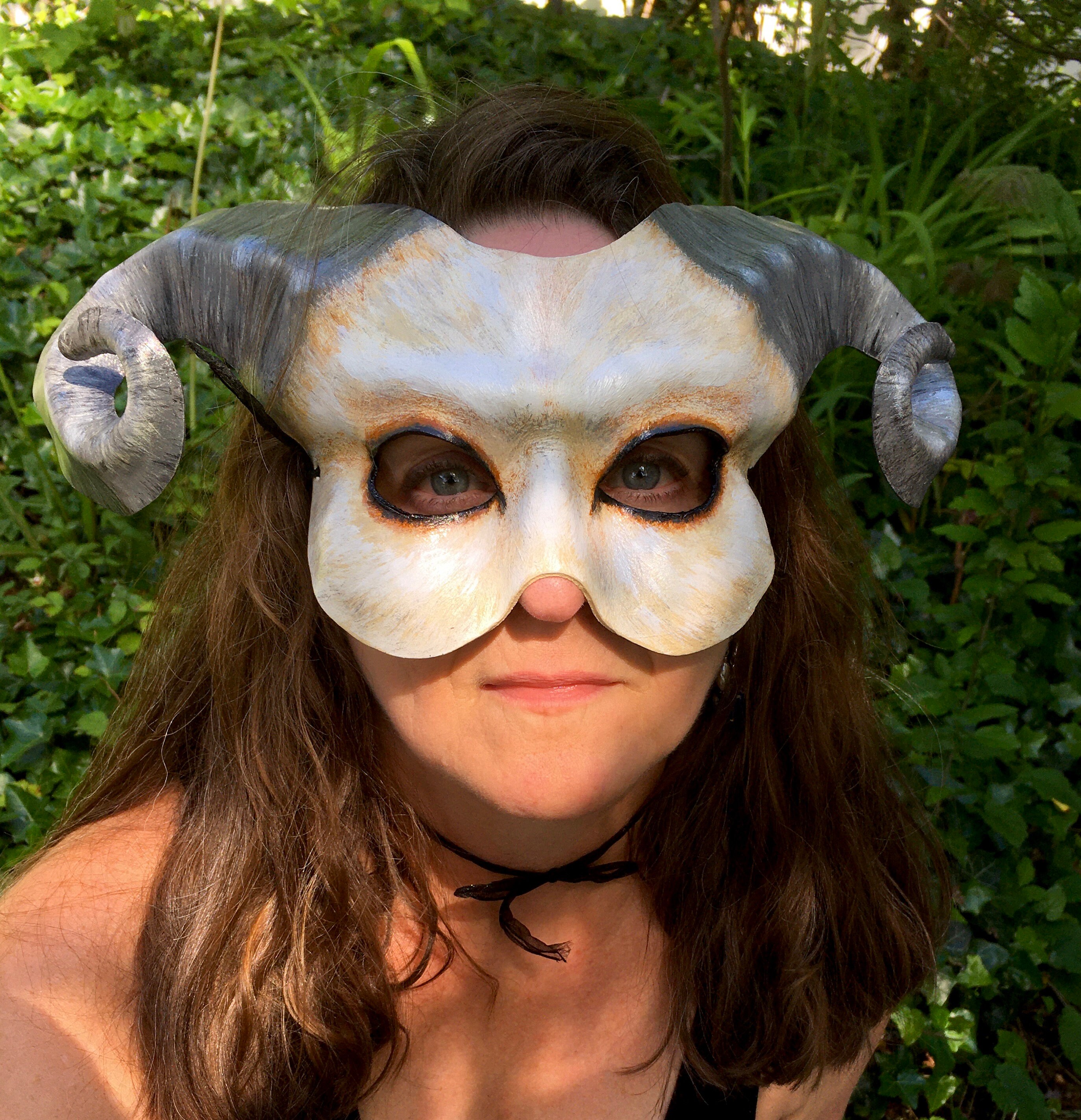 Ram Horned Goat Aries Goat Ram Capricorn Satyr Pan Etsy