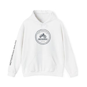 Motocross Hooded Sweatshirt - Dirt Bike Racing Jumper, Offroad Motorcycle Pullover, MX Rider Gift, Racing Fan Apparel, Dirt Biking