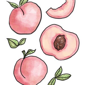 peach watercolor&neatcolor