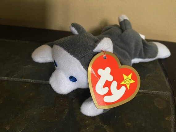 nook the husky beanie baby