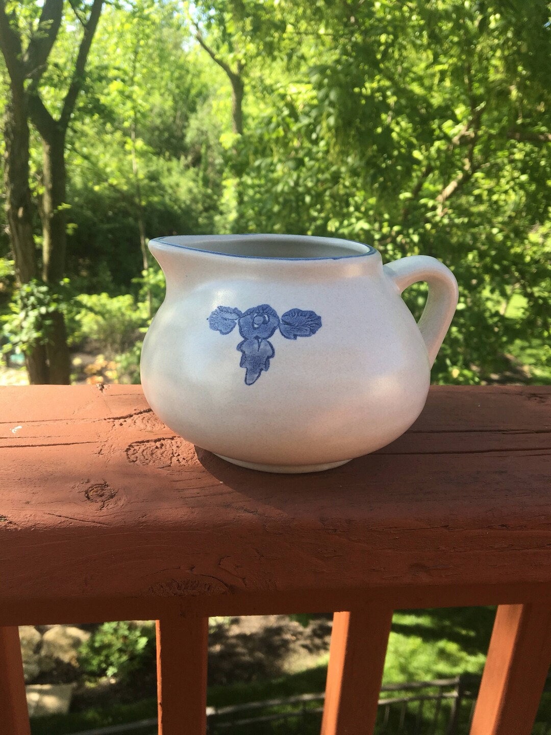 Yorktowne Gravy Boat by Pfaltzgraff Ceramic Pitcher Country Etsy