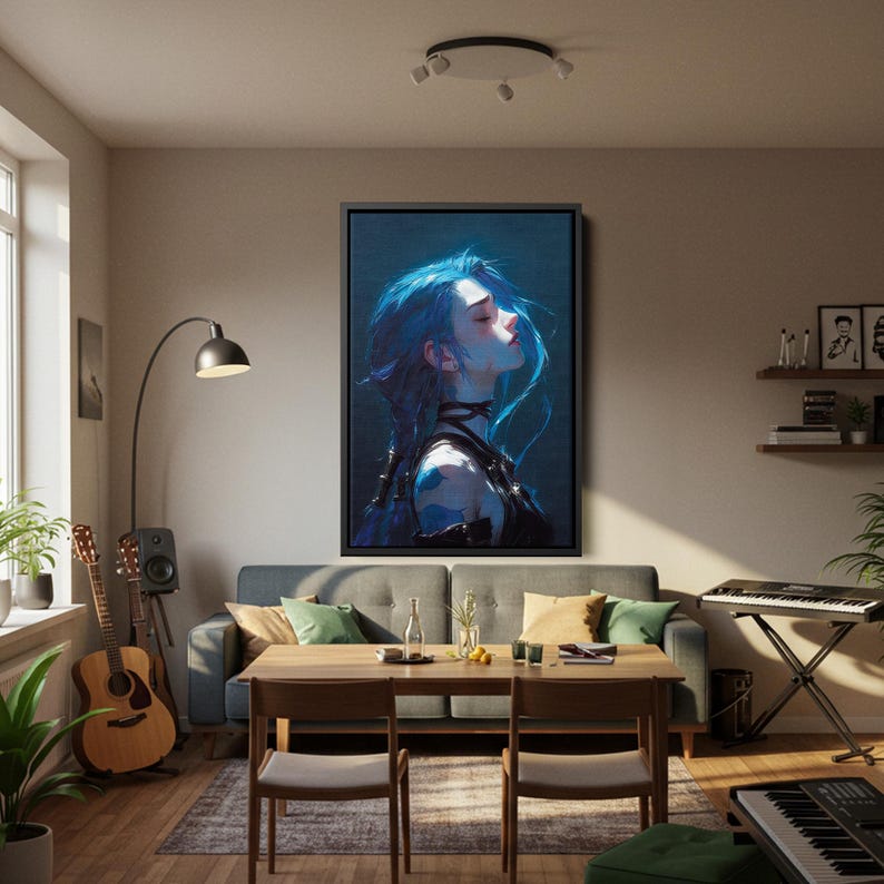Jinx Wall Art, Arcane Season 2 Poster, Arcane Movie Poster, Jinx Poster ...
