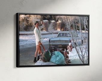 Shitters Full Poster, Christmas Vacation Print, Funny Movie Poster, Chevy Chase, Christmas Decor