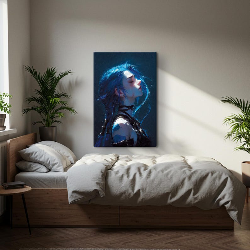 Jinx Wall Art, Arcane Season 2 Poster, Arcane Movie Poster, Jinx Poster ...