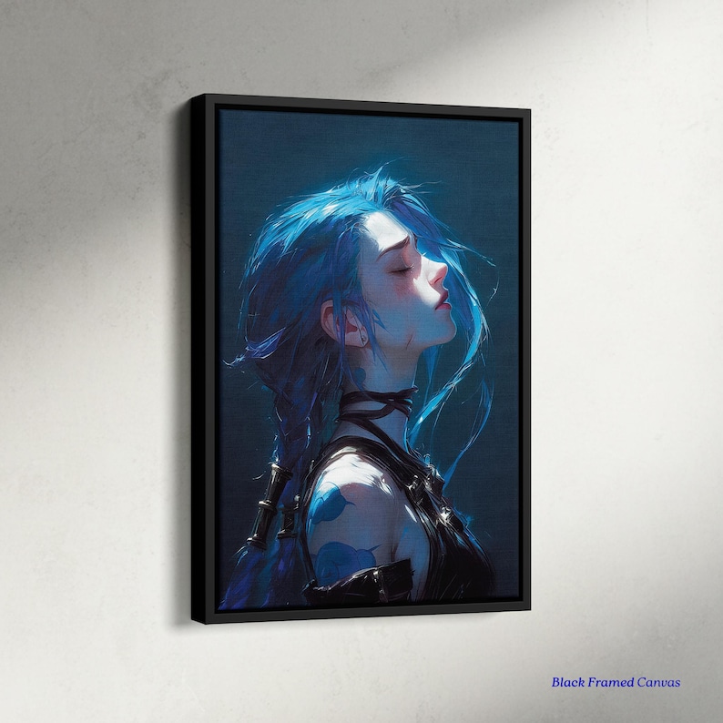 Jinx Wall Art, Arcane Season 2 Poster, Arcane Movie Poster, Jinx Poster ...