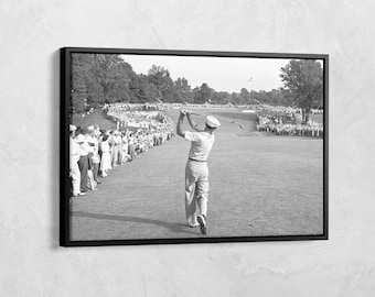Le retour de Ben Hogan à l'Open des États-Unis de 1950 Impression, impression d'anciens golfeurs, art mural de golf