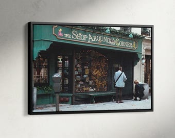 Impression La boutique au coin de la rue, poster You've got mail, toile de la librairie, oeuvre d'art murale meilleurs films