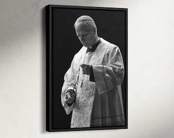 Pope Leo XIV Print, Robert Francis Prevost Poster, New Pope, Christians Leader, Vatican Memorabilia