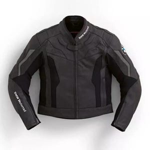 Men&#39;s BMW Motorrad Cowhide Leather Biker Jacket - Handmade