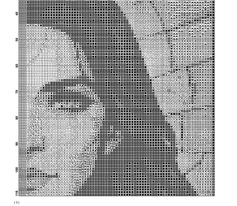 Cross-stitch Pattern Yennefer of Vengerberg Portrait «the Witcher 3» - Etsy