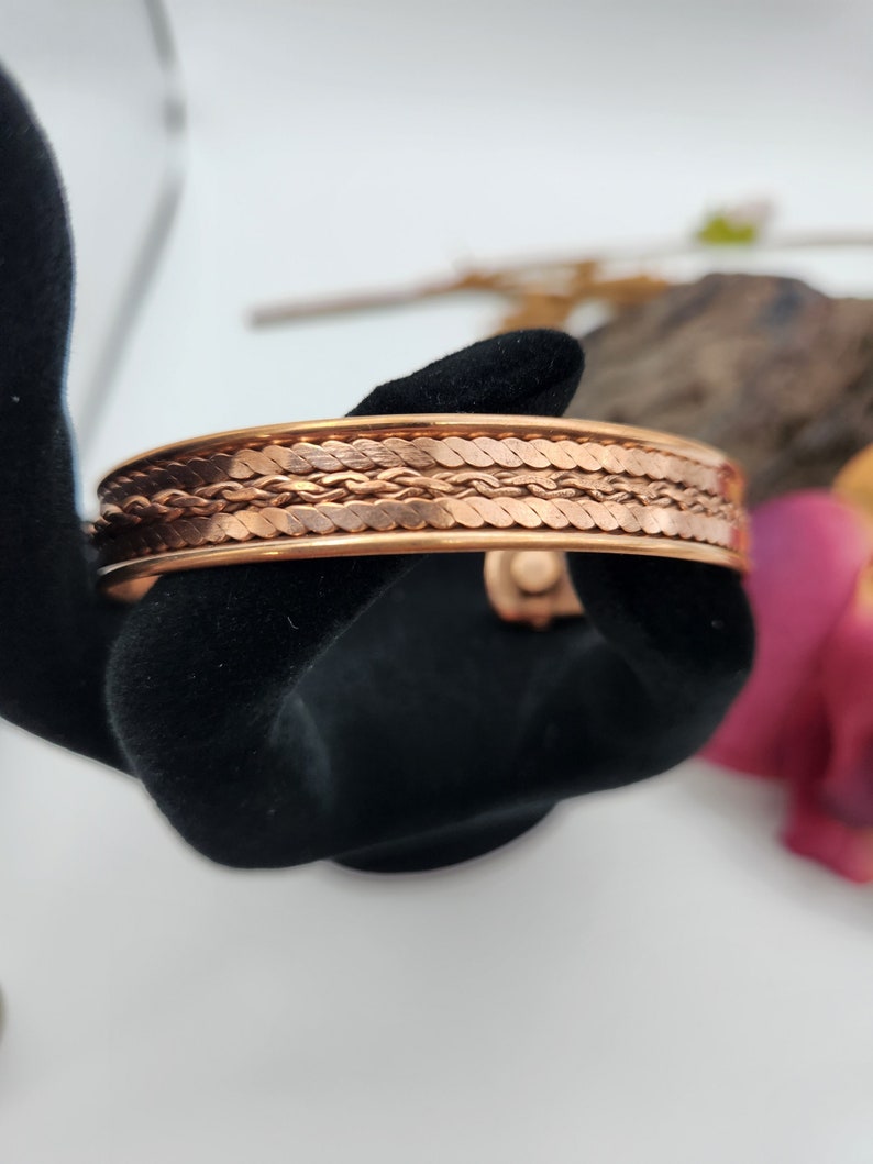 Copper Bangle, Copper Bracelet, Healing Bangle image 3