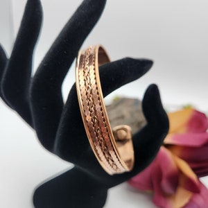 Copper Bangle, Copper Bracelet, Healing Bangle image 4