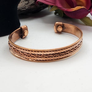 Copper Bangle, Copper Bracelet, Healing Bangle image 1