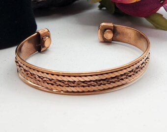 Copper Bangle, Copper Bracelet, Healing Bangle