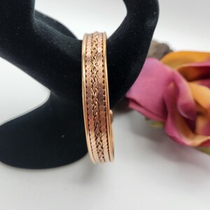 Copper Bangle, Copper Bracelet, Healing Bangle image 2