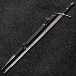 Custom Medieval Knight Sword • Handmade Chivalry Arming Blade • Stainless Steel Monogram Sword • Holy Sword Gift for Him