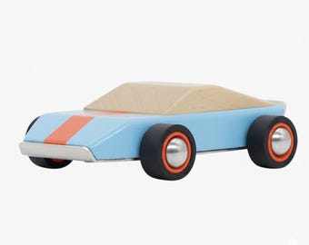Miles 1969 GT40 MKII – Handcrafted Wooden Race Car