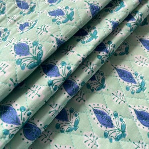 baby blanket fabric,diaper bag fabric,double side,fabric by the yard,fabric for jackets,natural colors,quilted cotton,soft quilted fabric,wadding fabric,warm winter fabric, Colorful Quilted,Floral Fabric,Quilted Fabric,Small Floral Fabric,Vintage Fabric,Fabric For Women