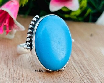 Anello Spinner Turchese Bella Addormentata in Argento