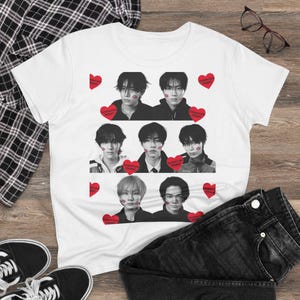 Enhypen K-Pop Tee: Midweight Cotton Graphic Shirt, Music Fan Gift