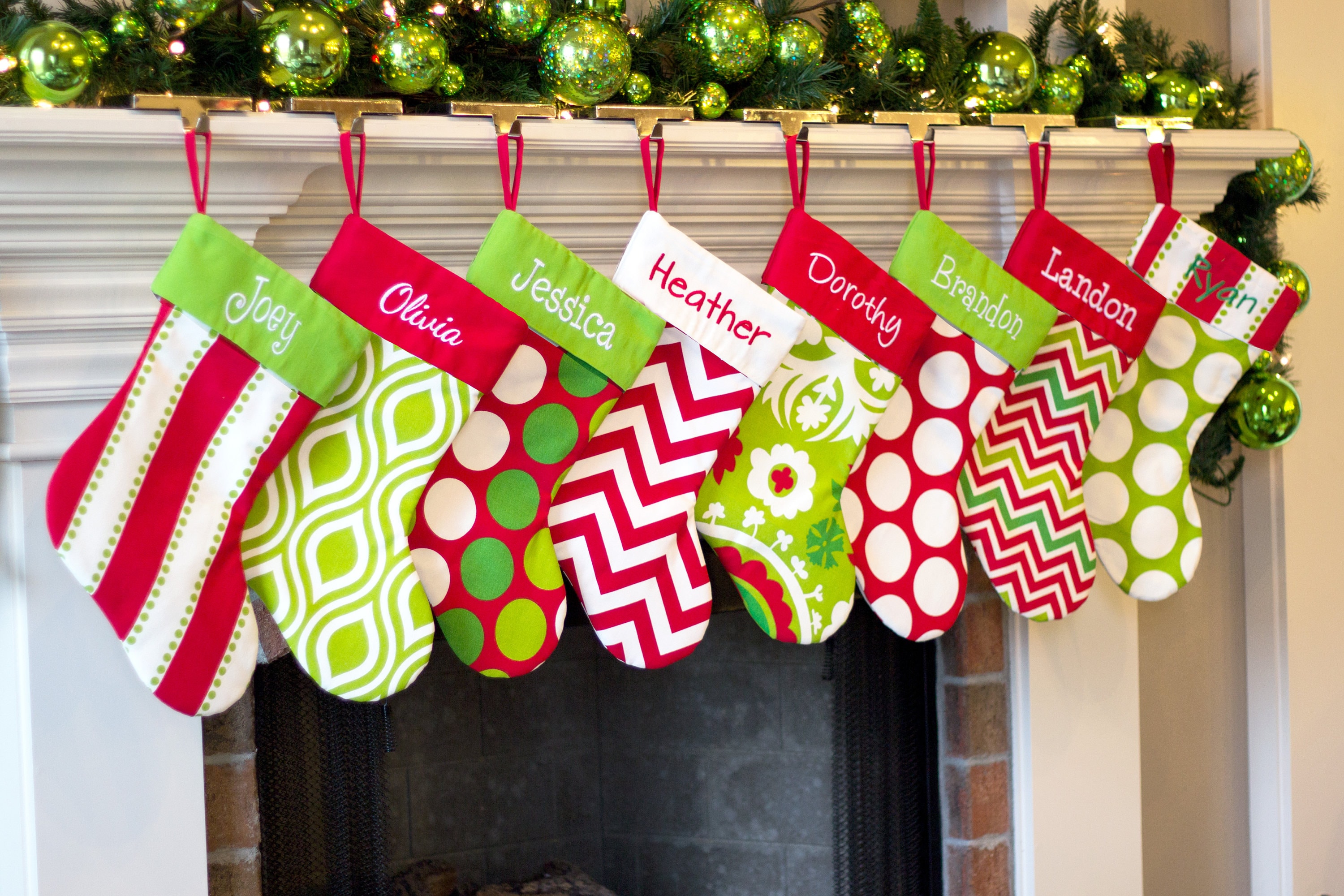 Personalized Christmas Stocking. Monogrammed Christmas | Etsy