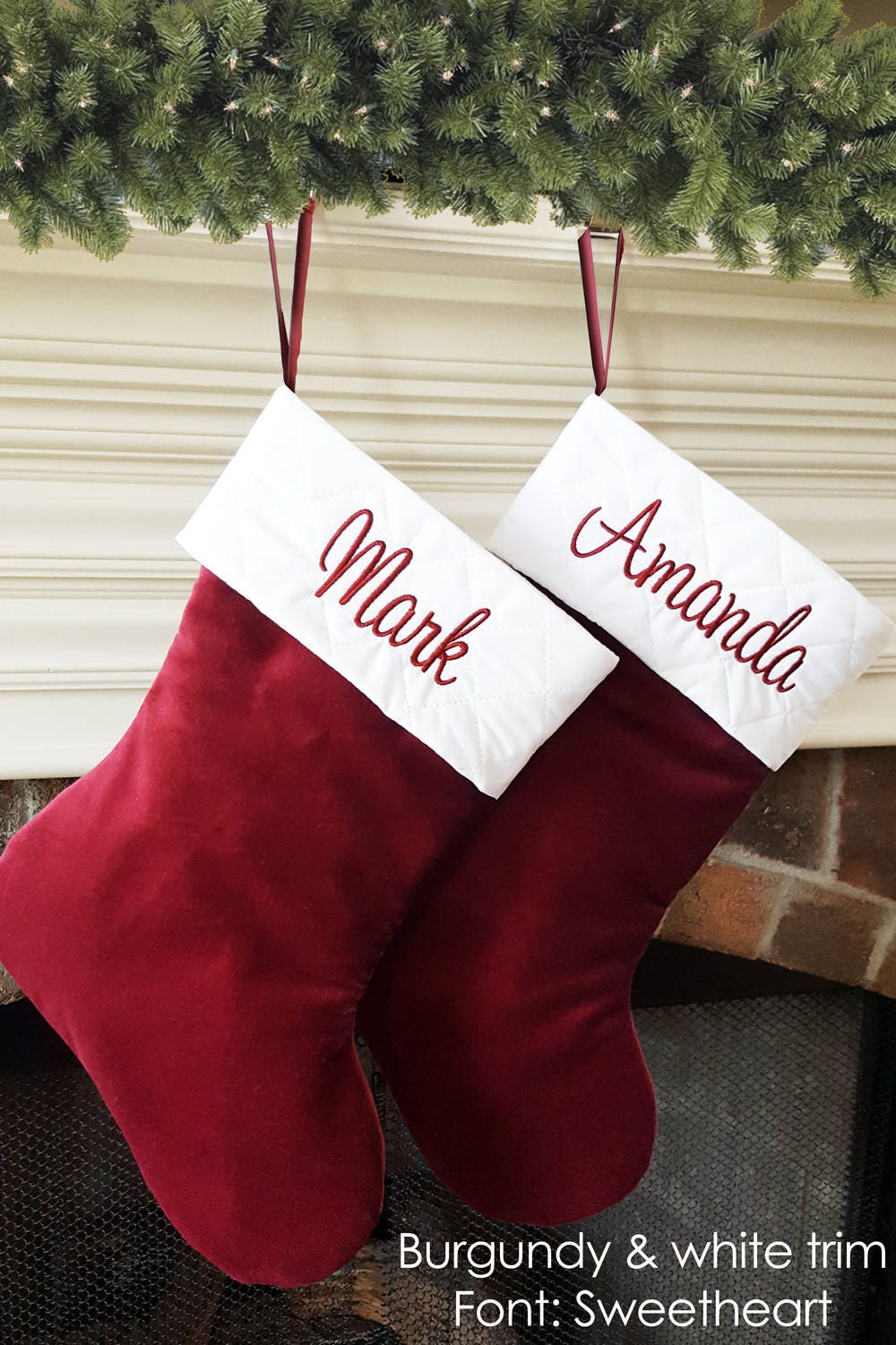 Wefuesd Christmas Stockings Personalized Christmas Stockings With