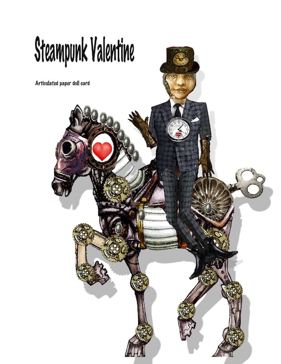 horse paper dolls