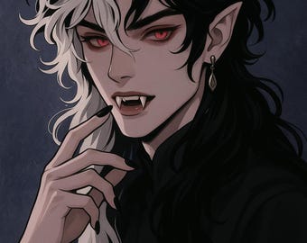 E || Vampire Spirit Companion, Spirit of hunger and shadow, Crimson desire, Nocturnal guardian