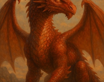 T|| Carnelian Dragon Spirit Companion: Guide of Strength & Rebirth