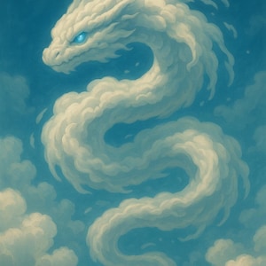 A || GREAT Sky Serpent Spirit Companion, Astral Guide, Familiar, Transformation, Rebirth and Growth, Divination,