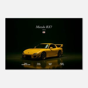 Mazda RX-7 FD3S – JDM Legends on Canvas