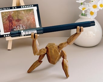 Project Hail Mary Rocky 3D-utskriven figur - Sci-Fi Alien Skrivbordskompisdekor Film Accurate