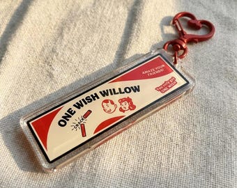 Obsession One Wish Willow Schlüsselanhänger Charm, Obsession Schlüsselanhänger, Horror Film Geschenk, Emaille Pin, Geschenk für Fans