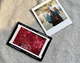 Projekt Hail Mary, wydruk w stylu Polaroid Ryana Goslinga + karta soczewkowa