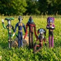 The Freak Circus Rat Plush | Mouse Dried Plush Doll | Poseable Skeleton Fan Art Doll