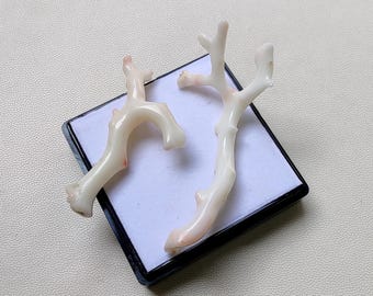 Natuurlijke Japanse koraaltakken, gepolijste edelsteenstokken, sieraden maken