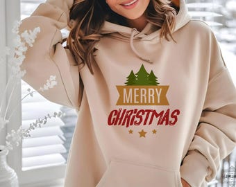 Pacchetto PNG di tipografia natalizia: Clipart di festività (download digitale)