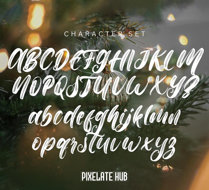Merry Christmas Fonts Bundle: Script, Cursive, & SVG (digital Download ...