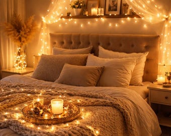 Luci fatate a LED con filo di rame / Luci a stringa a batteria/USB