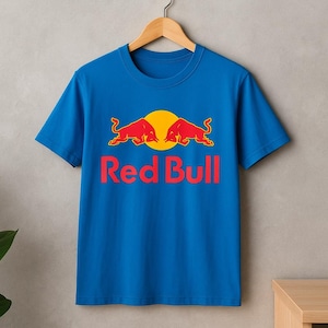 Redbull Lover Unisex Softstyle T-Shirt - Energy Drink Gift Redbull Merch Racing Present