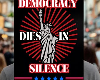 Handmaids 8647 Foam Board or DIY Poster, Protest Sign, Anti Trump