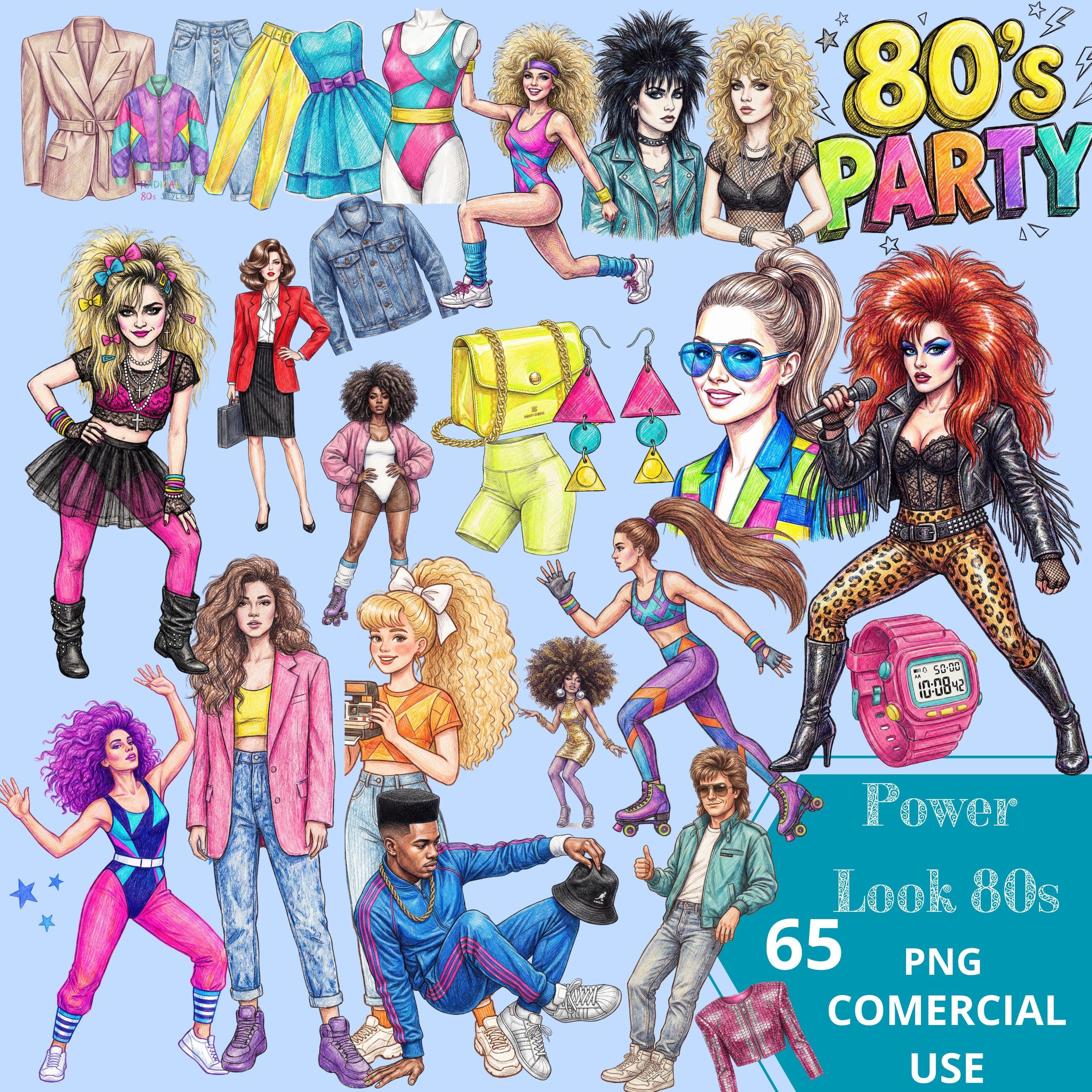 80s Pop Art Fashion - Etsy
