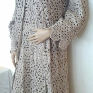 Elegant Crocheted Dress W/coat & Jacket Made to Order - Etsy