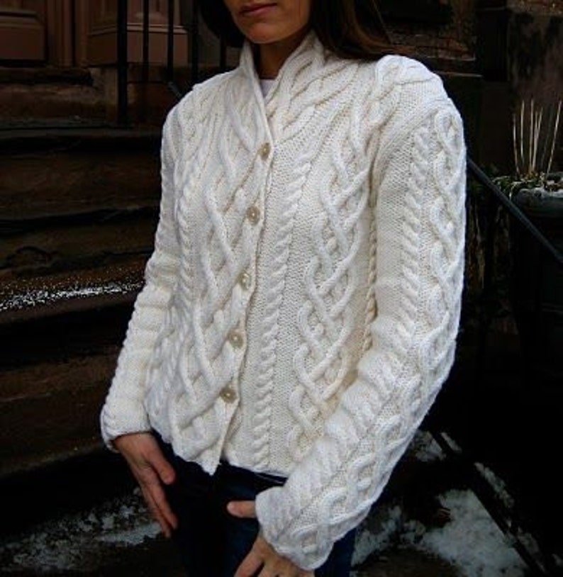 Cable Knit Sweater the Holiday MADE TO ORDER - Etsy