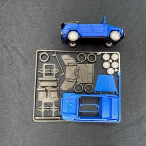 Volkswagen Thing Kitcard: Vintage Car Enthusiast Memorabilia