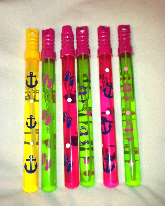 Items similar to Personalized Bubble Wand Great Party Favor on Etsy